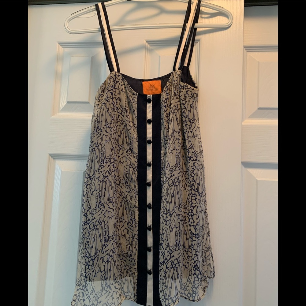 Silk camisole tank.